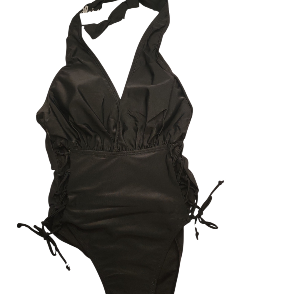 Chic Black Women's Swim Bodysuit